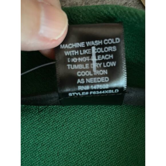 Ashley Stewart Dress Size 30/32 Midi Roched Sleeve Career Business Event NEW - Picture 5 of 8